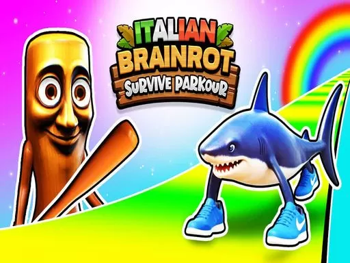  Italian Brainrot Survive Parkour